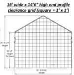 16'Wx50'Lx14'6"H motorhome storage tent